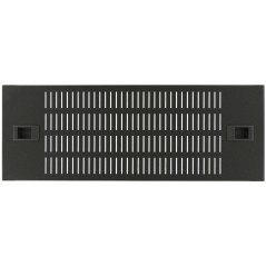 Lanview 4U 19" Snap Locking Vented Panel - Durable & Easy-to-Install (RAB415BL)